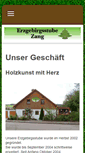 Mobile Screenshot of erzgebirgsstube-zang.de