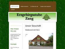 Tablet Screenshot of erzgebirgsstube-zang.de